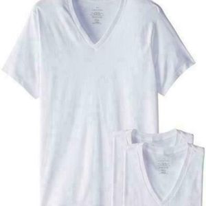 Calvin Klein Men's Short Sleeve 3 PACK White